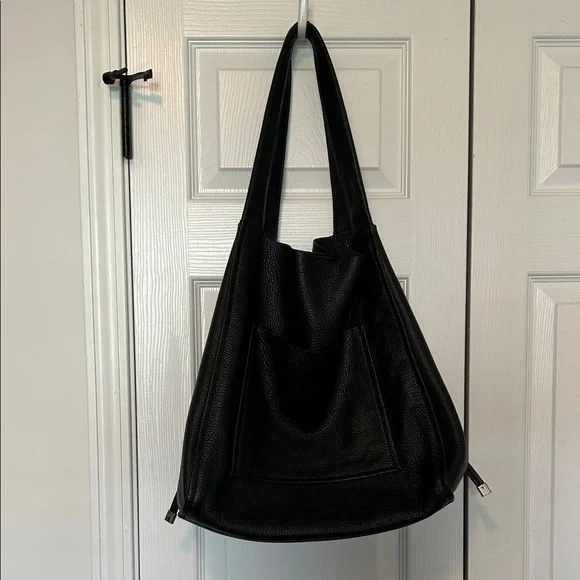 Zara Pebbled Leather Shoulder/Tote Bag - Picture 9 of 9
